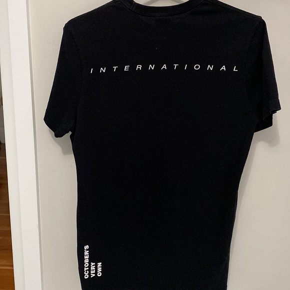 Ovo mens black with orange xs tee shirt - Picture 3 of 3